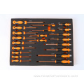 7 Drawers Cabinet Professional Tool Set Trolley